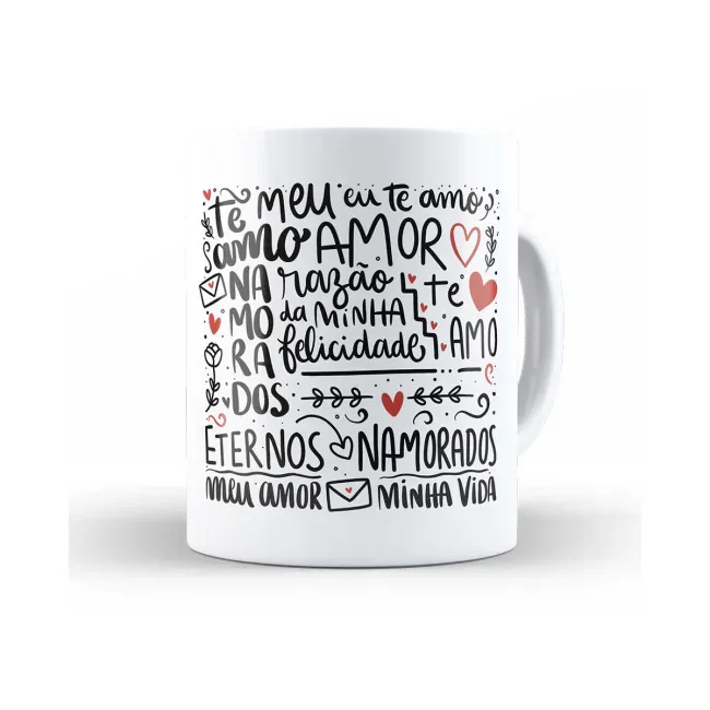 Caneca eu te amo