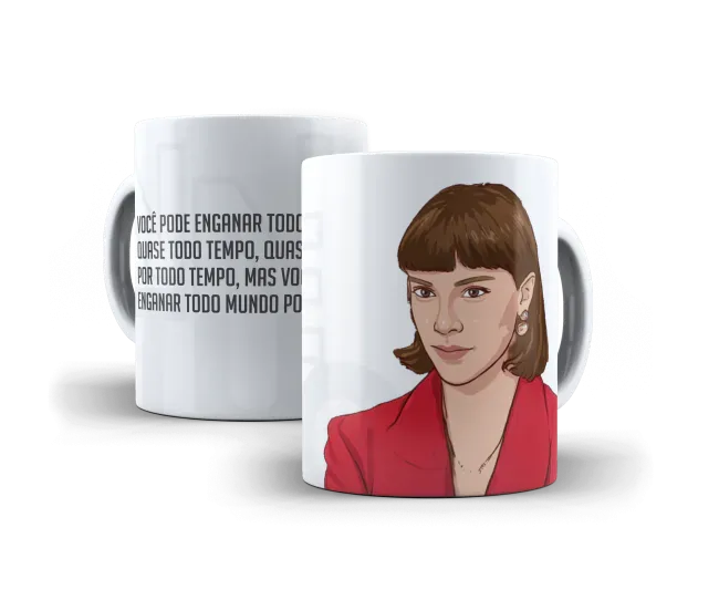 Caneca Vale Tudo Frase Icônica de Solange Duprat