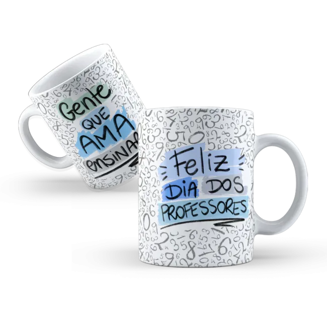 Caneca Gente que Ama ensinar