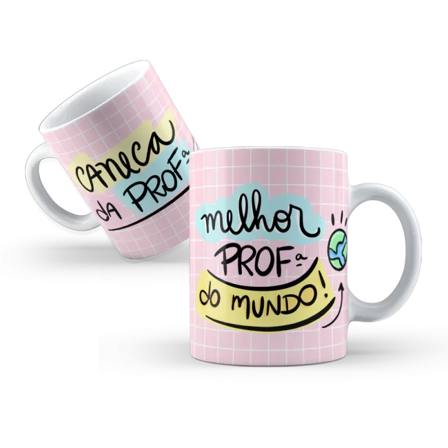 Caneca Melhor Prof do Mundo