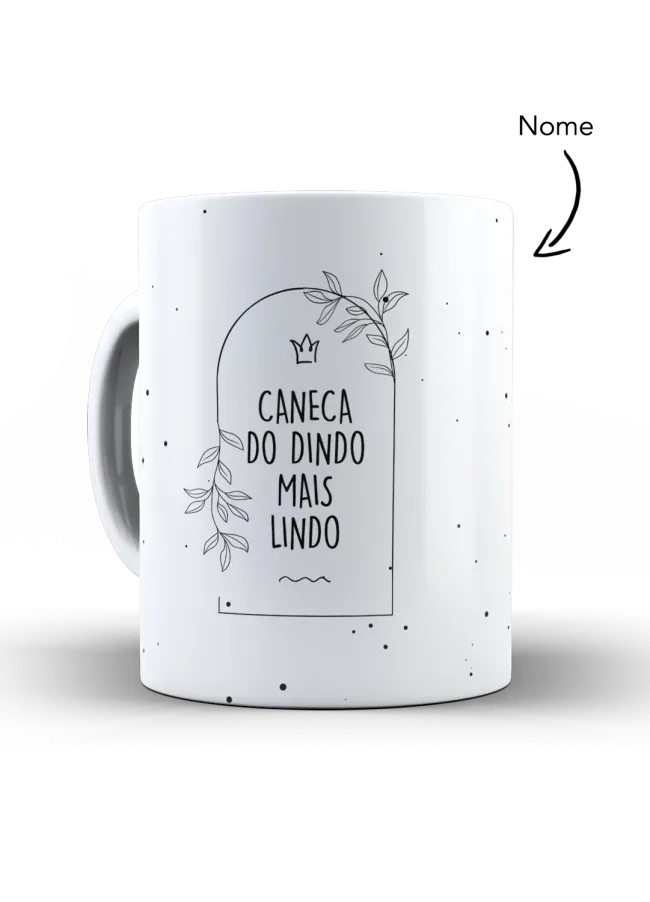 Caneca do Dindo Mais Lindo
