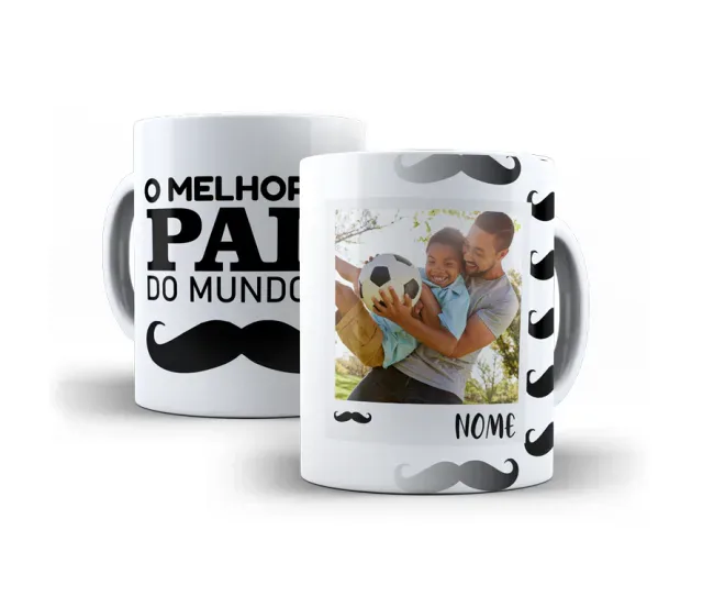 Caneca Dia dos Pais com Foto