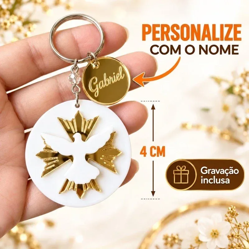 Chaveiros Divino Espírito Santo - Igreja - Crisma