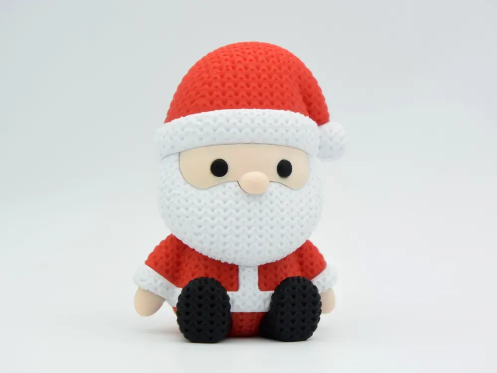 Papai Noel de Tricô - Natal